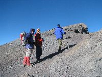 die letzten Meter zum Uhuru Peak